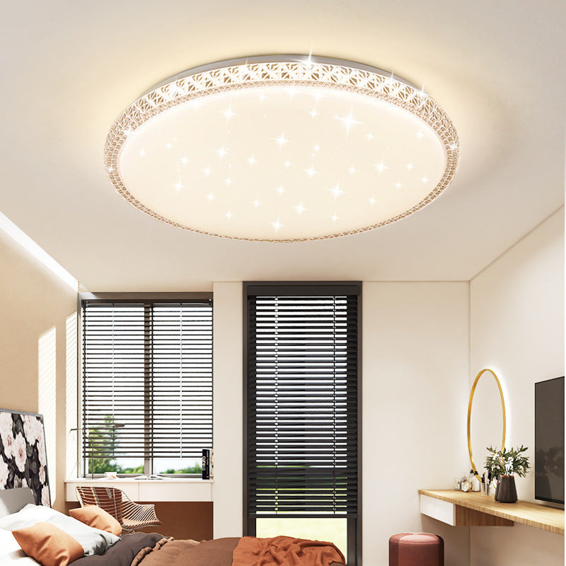 Imitation Crystal New Living Room Lamp LED Ceiling Lamp Master Bedroom Light Fixture Modern Simple Elegant Luxury Hall Main Light