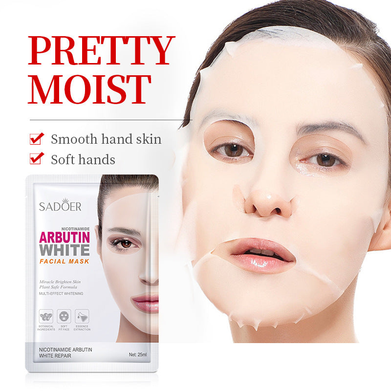 Whitening Face Mask25g SADOER Niacinamide Arbutin Hydrating Moisturizing Tablets  Wholesale
