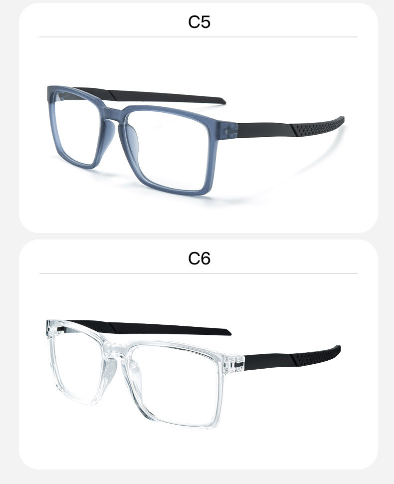 Sports Glasses Frame Metal Temples TR Material Frame New Cycling Glasses