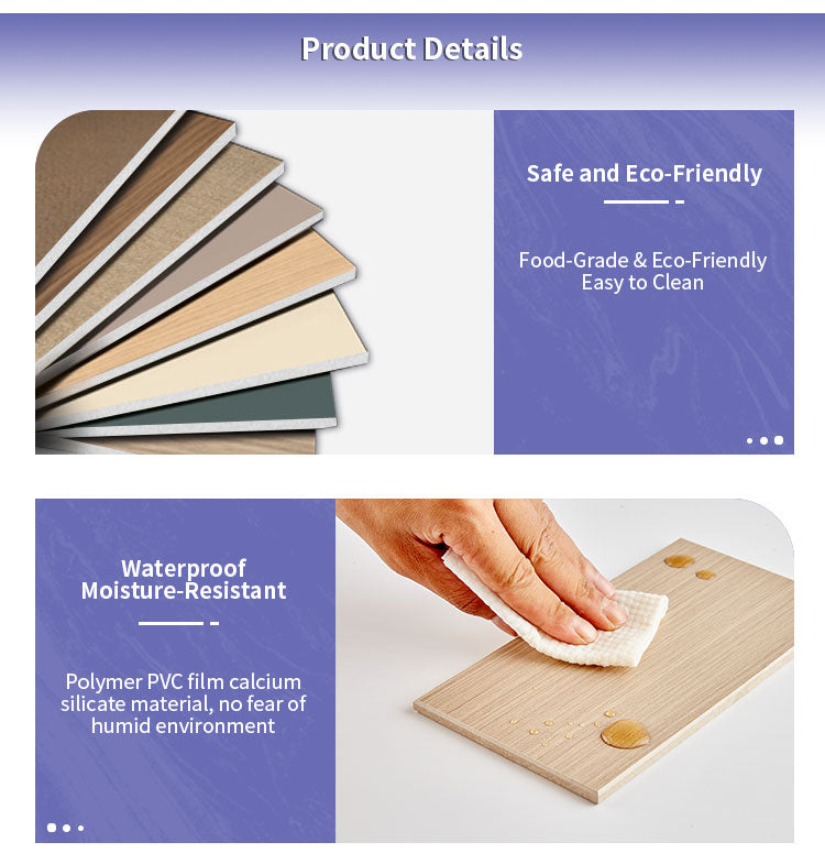 Customizable Calcium Silicate Board Wall Panel Ceiling & Floor Tile Fireproof PP for Tunnel Hospital School Laboratory
