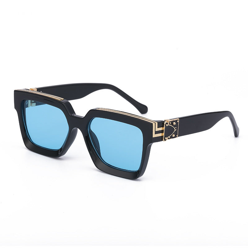 86229Small Frame Sunglasses for Women, European and American Style, Small Size, 0k Rich Man Same Style Sunglasses for Men, Trendy sunglasses