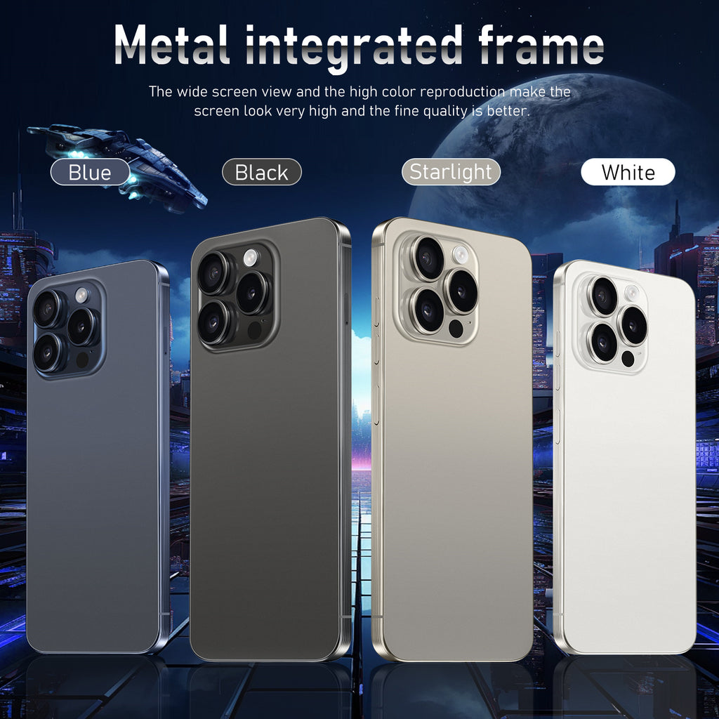 New i15 ProMax AliExpress Mobile7.3incell Screen Smartphone(Popular)