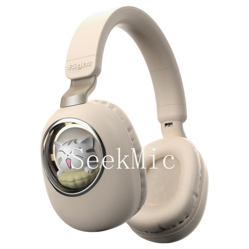 Wireless Headset Bluetooth Earphones Long Battery Life Student Children Cute Cartoon Gaming Headset