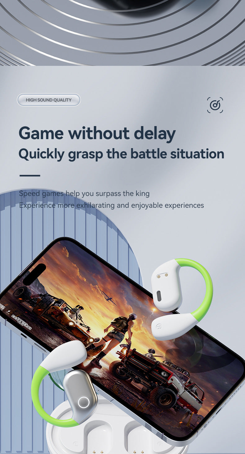 New M82Ear Hanging Type OWS Bluetooth Headset Wireless Running Sports Not Into Ear Noise Reduction Wireless Bluetooth Headset