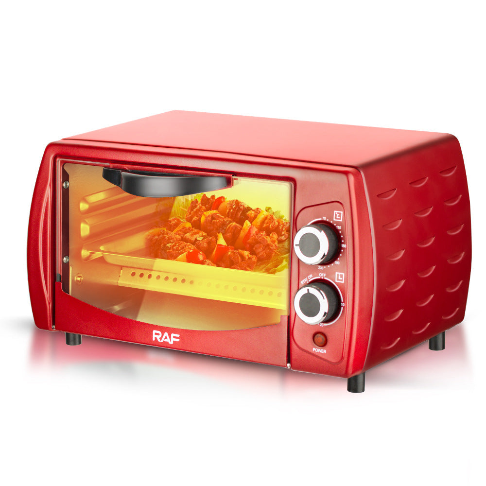 RAF European Standard Multifunctional Electric Oven for Home Use14L Mini Air Oven Multifunctional Bread and Cake Maker