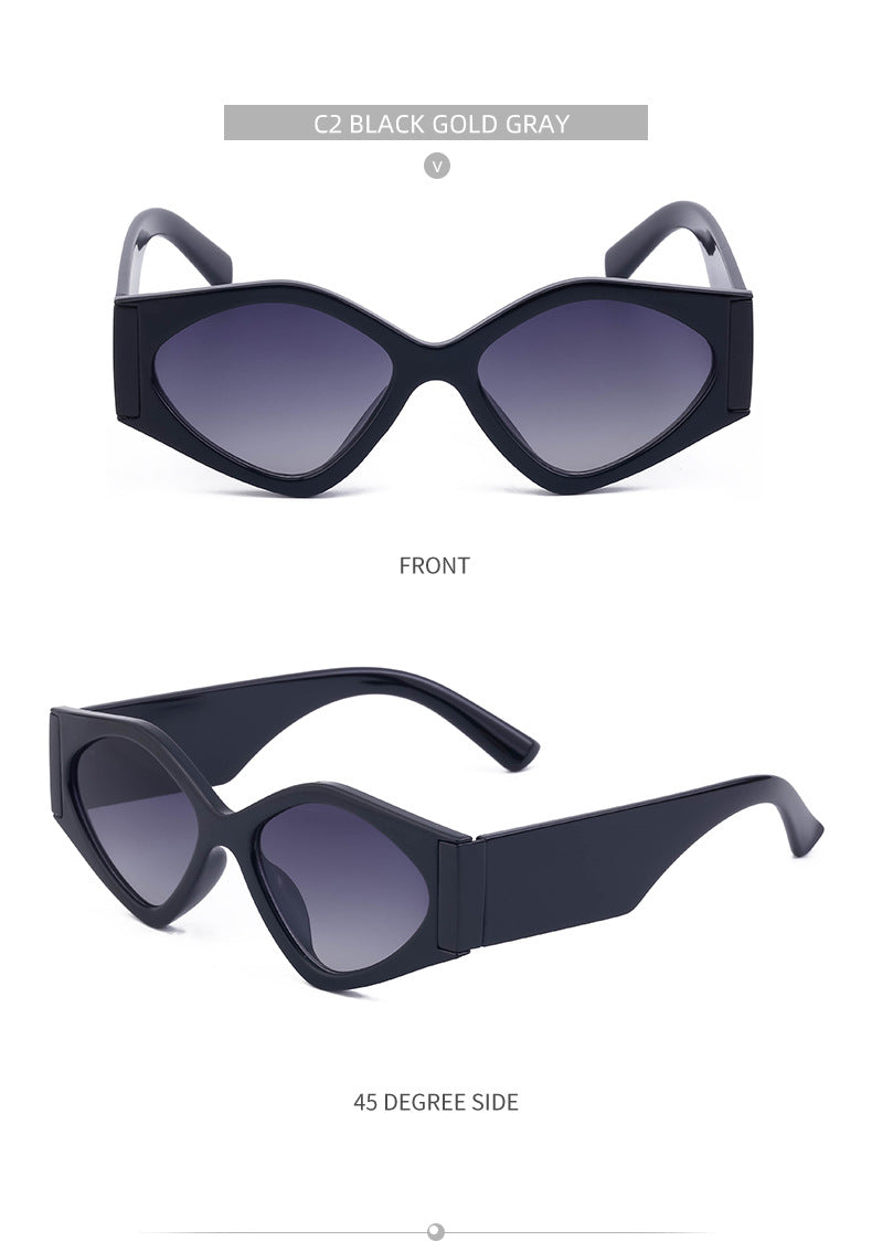 European and American style sunglasses for women trendy high-end feel ins Trendy Fashion Sunglasses for Women Wholesale sunglasses