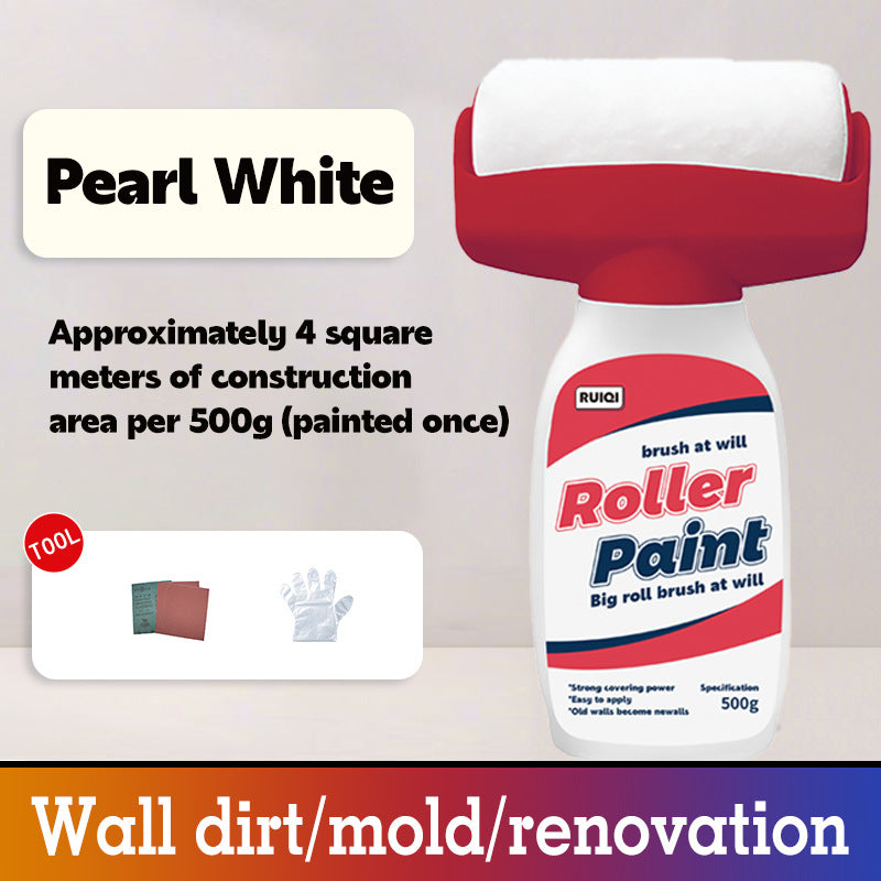 Large Roller Paint White Wall Graffiti Stain Covering Self-Painting Indoor Odorless White Wall Renovation Latex Paint Manufacturer