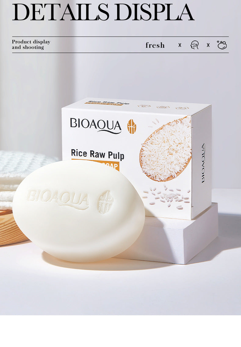 Rice Skincare Set BIOAOUA Rice Puree Series Six-Piece Set Box  Wholesale