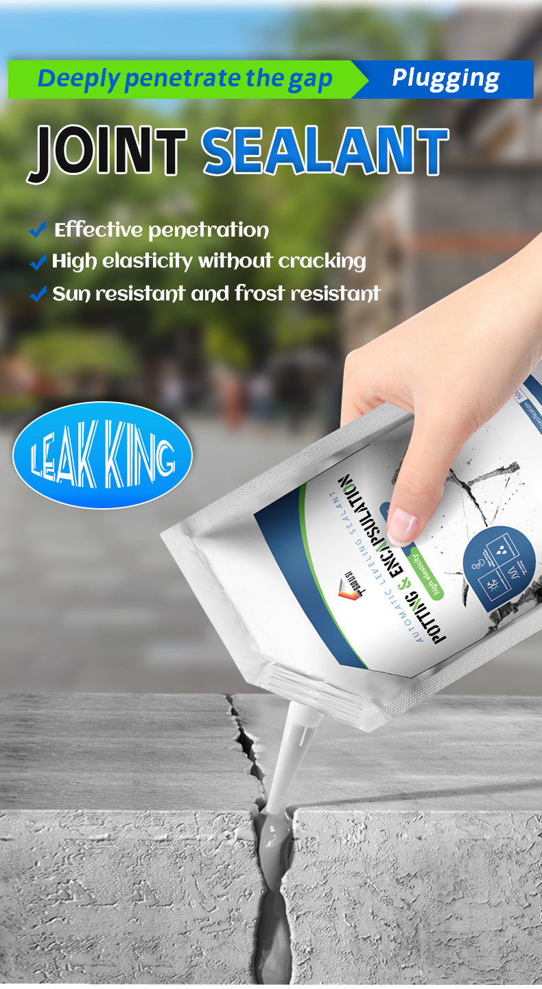 baolisi Self-leveling Grout Sealant Cement Roof Ground Repair Glue Waterproof Leak Repair Gray Grouting Coating
