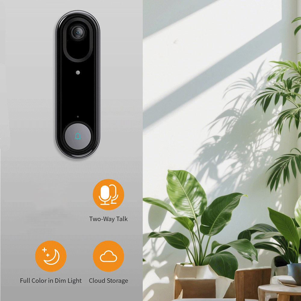 Intelligence Z80Doorbell for Home Use Low Power Consumption Wireless wifi Video Doorbell HD Night Vision Surveillance Doorbell with Ding Dong
