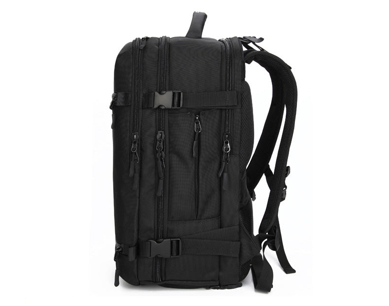 ozuko Men's Backpack Business Travel Computer Bag Outdoor Multifunctional Commuting Backpack Waterproof