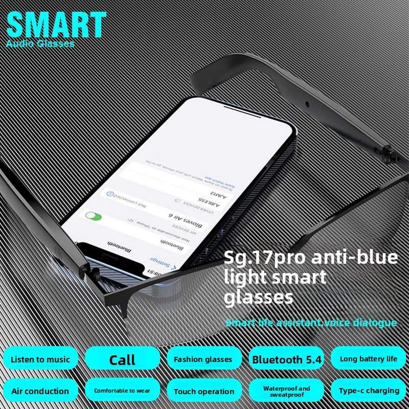 Optical Shop AI Bluetooth Smart Glasses Translation Call Music Open Smart Bluetooth Glasses Headset