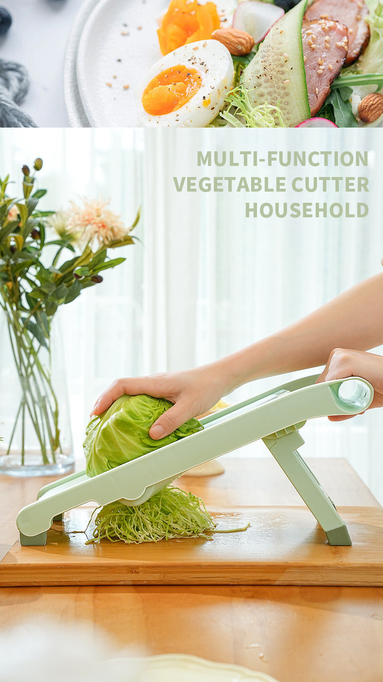 Household Multifunctional Vegetable Cutter Fruit Slicer Kitchen Convenient Lemon Slicer Potato Shredder Vegetable Cutter