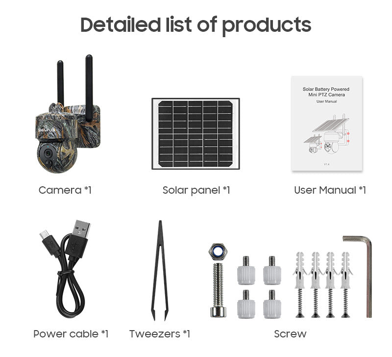 Outdoor Maple Leaf Camouflage Solar Camera4MP Low Power Consumption4G High Definition Forest Remote Early Warning Monitoring