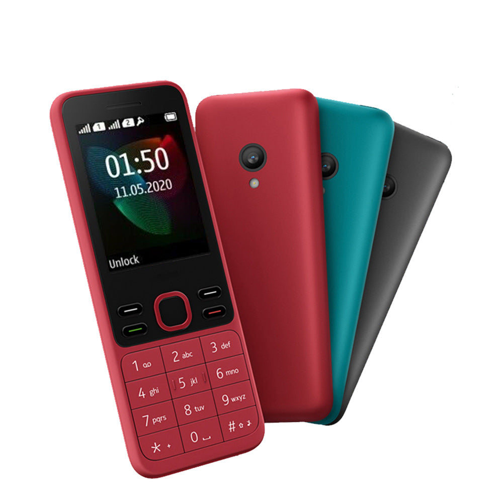 Dual Card2G Large Screen High Volume African Market Straight Button Function Mobile Phone for Students and Elderly