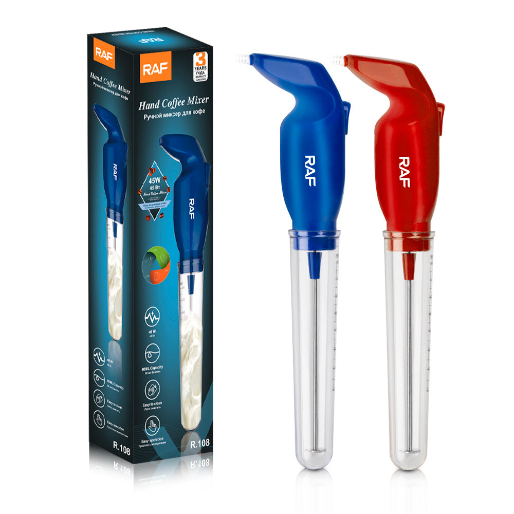 Cafe Milk Frother Coffee Frother Household Electric Milk Frother Milk Stirrer Handheld Frother