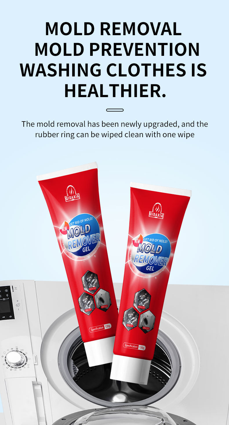 Mildew Removal Gel for Washing Machine Tub, Refrigerator Seal, Sink, Tile Edge Mold Remover Gel