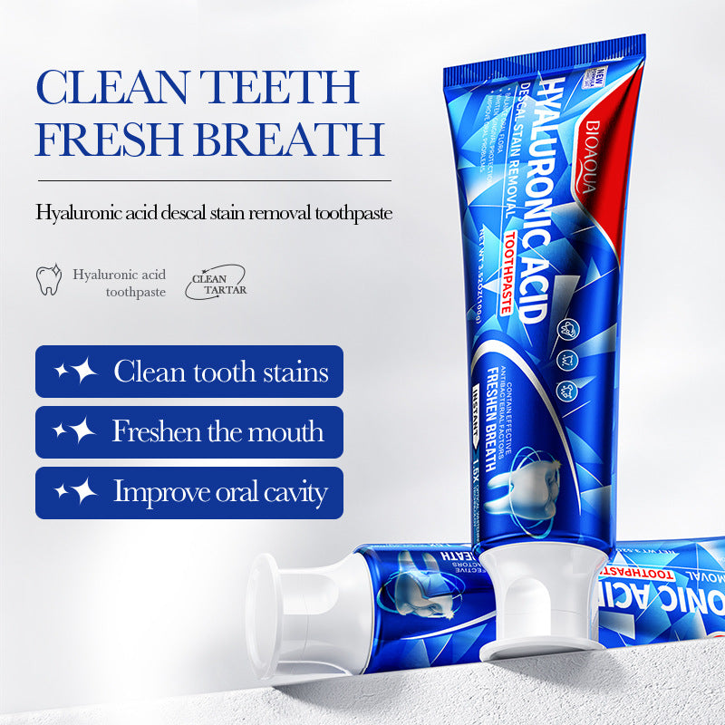 All English Toothpaste100g BIOAOUA Baking Soda Gum Care Niacinamide Fresh  Wholesale
