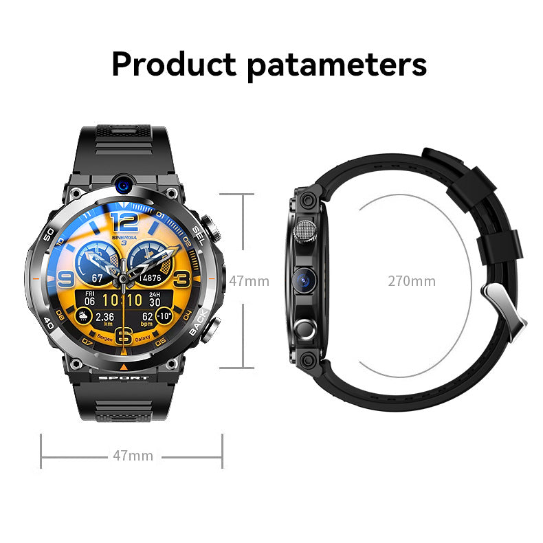 H10Smart Watch5G Full Netcom SIM Card Google Store Support APP Download Dual Camera Video Call