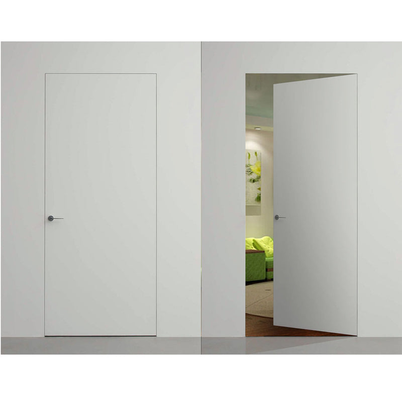 American Modern Design Interior Invisible Hinge Aluminum Frame Invisible Interior Wooden Door Home Invisible Door