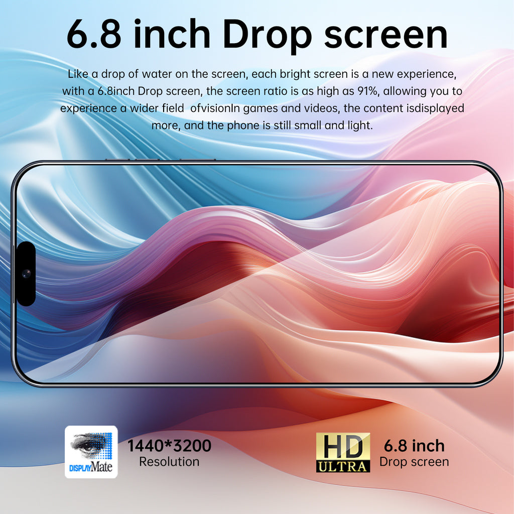 New C15 ProMax In-stock Android Phones16+1T Mobile phone factory available