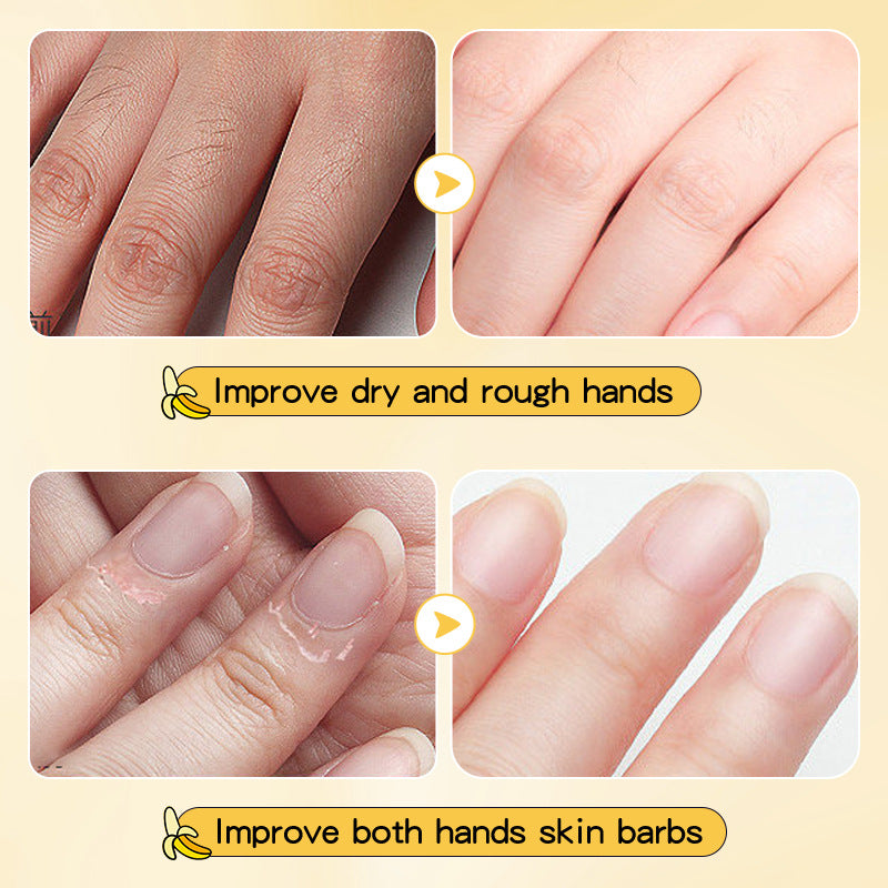 Banana Squalane Hydrating Hand Cream SADOER Autumn and winter nourishing hand cream cross-border foreign trade wholesale
