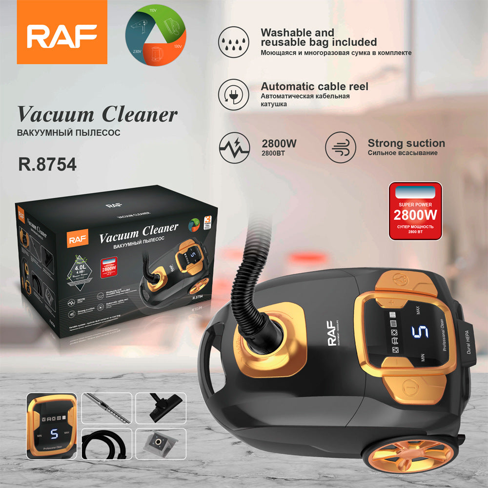Household Vacuum Cleaner Powerful Suction Horizontal Portable Vacuum Machine R.8754  4L