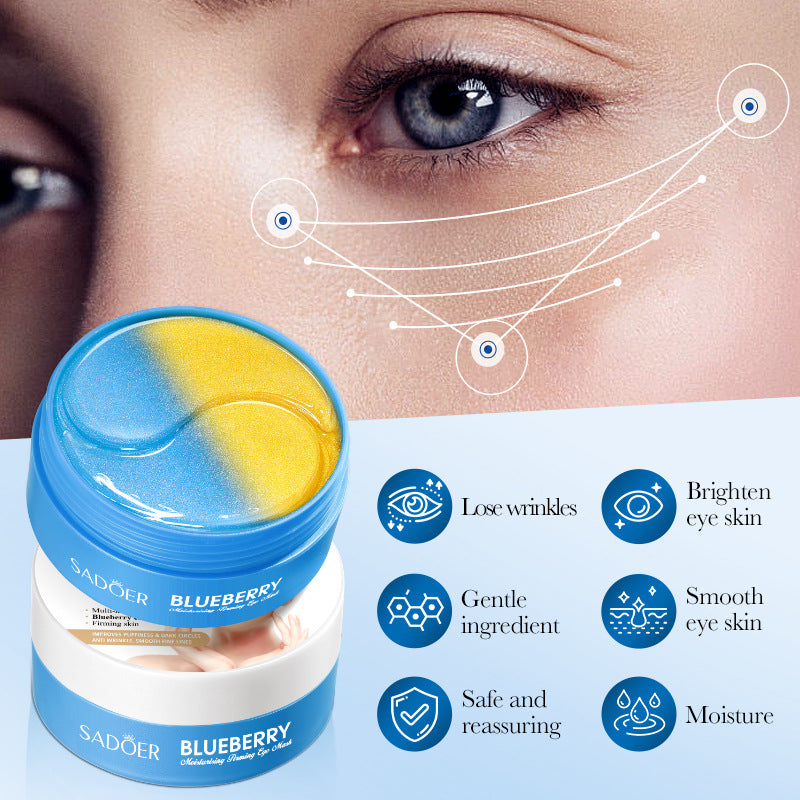 Plant Moisturizing Series Eye Mask SADOER Firming and Moisturizing Eye Mask Patch  Wholesale