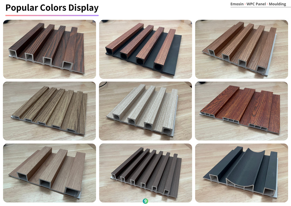 Wholesale Price Waterproof Interior Decorative Pvc Foshan Wpc Ceiling Cladding