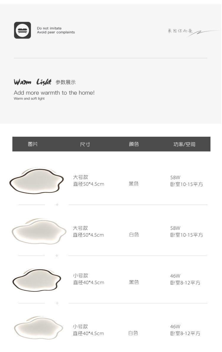 Wholesale from Zhongshan Nordic Style Bedroom Ceiling Light led Lamps Living Room Lamp Simple Modern Atmosphere Home Study Room Lamp