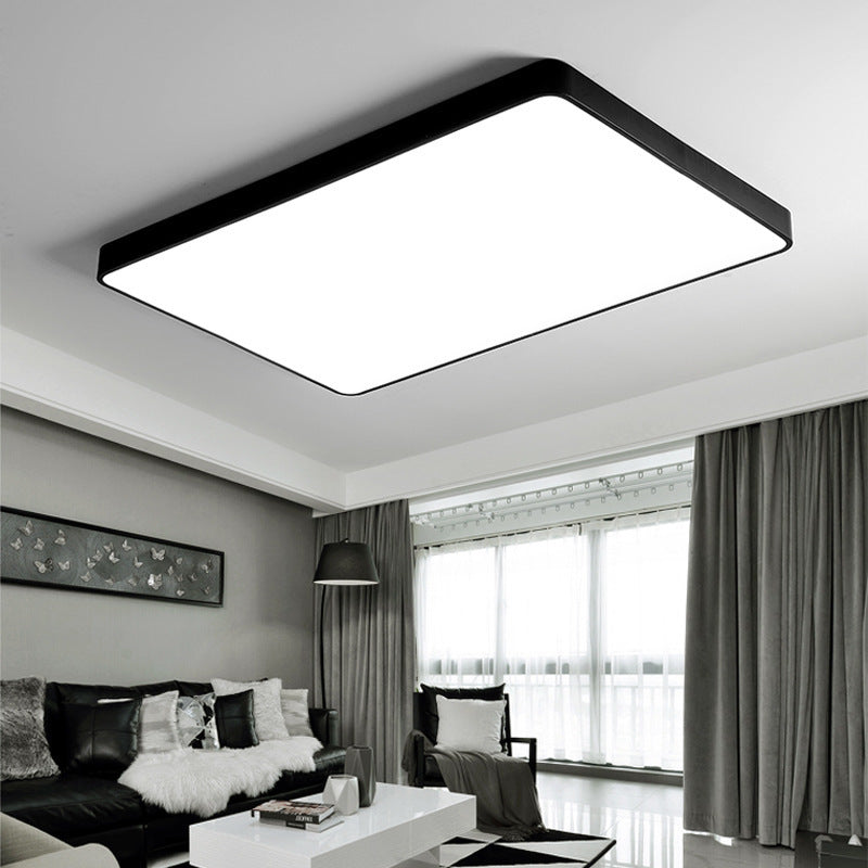 Macarons led Ceiling Light Round Modern Minimalist Bedroom Light Iron Art Ultra-thin Living Room Light Home Balcony Light