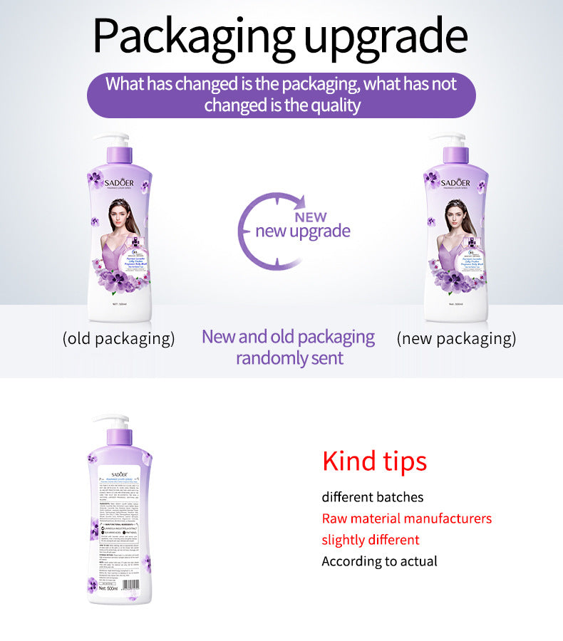 Bathing Set SADOER Rose Fragrance Shampoo Lavender Shower Gel Cross-Border Wholesale