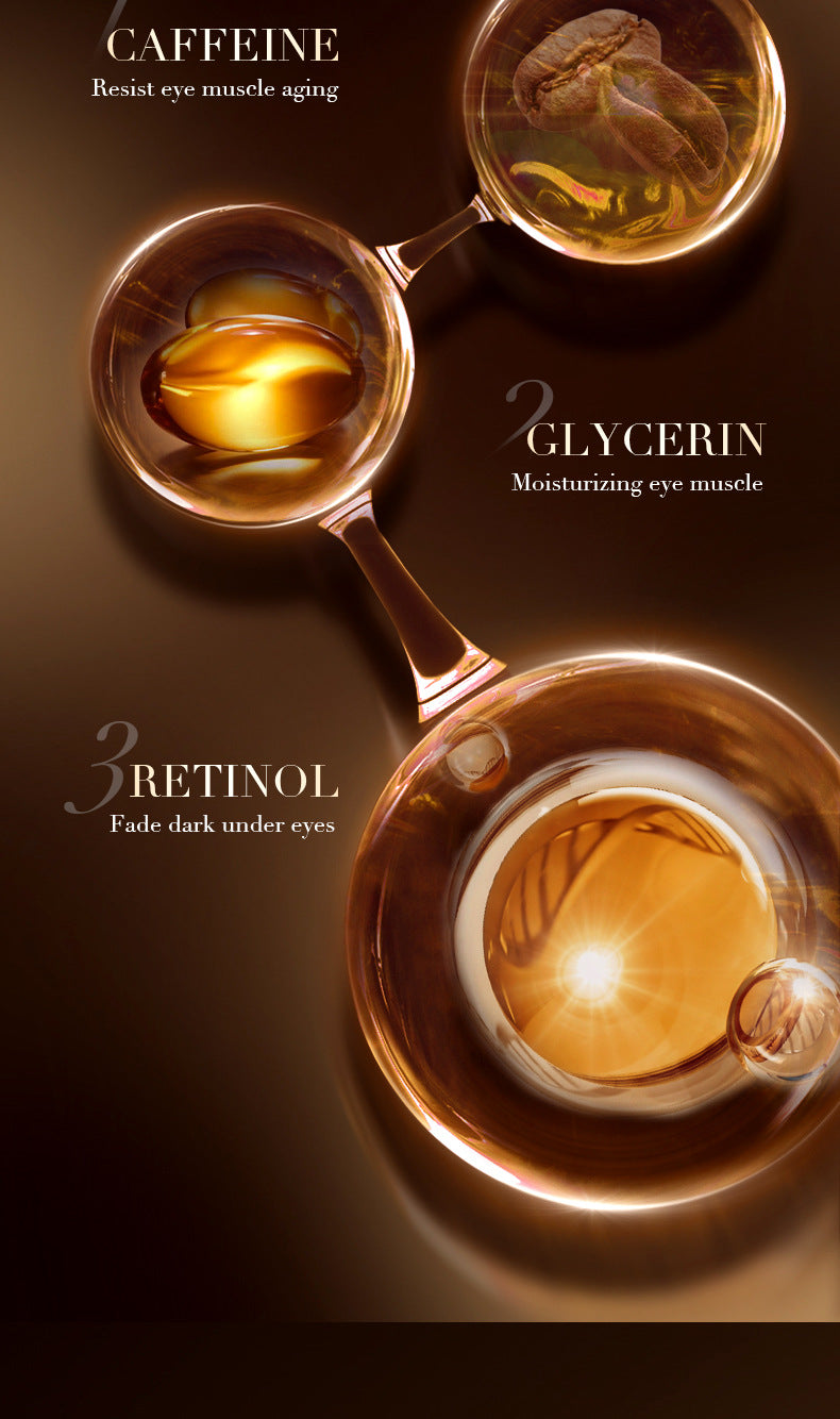Retinol Caffeine Eye Cream SADOER Improve Dark Circles, Eye Wrinkles, and Eye Bags  Wholesale