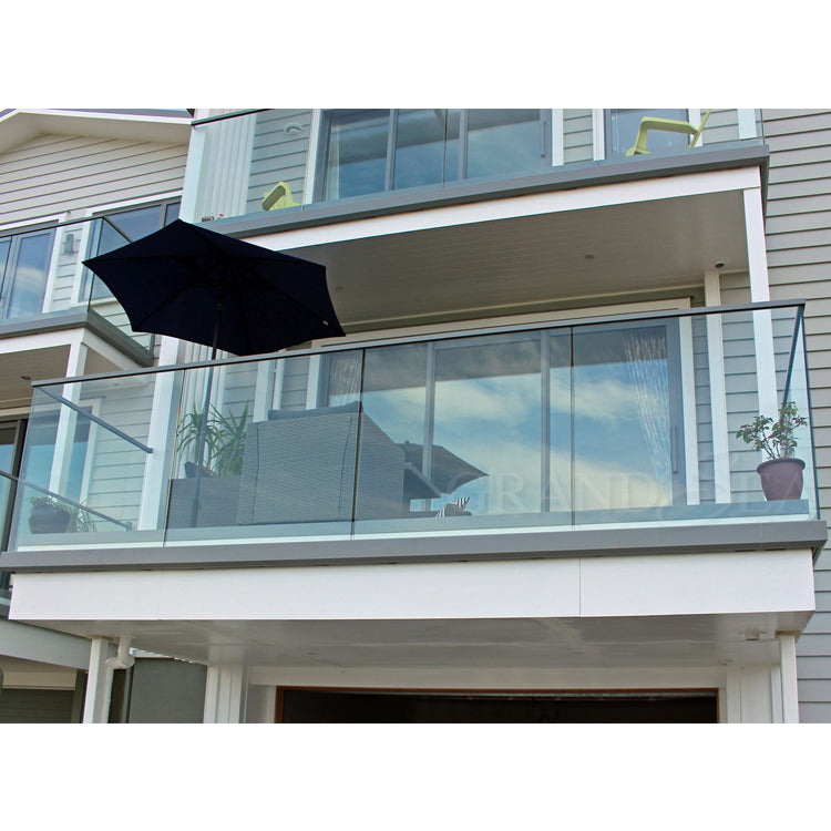 Modern Cheap Balcony Stair Stainless Steel Glass Railing Design