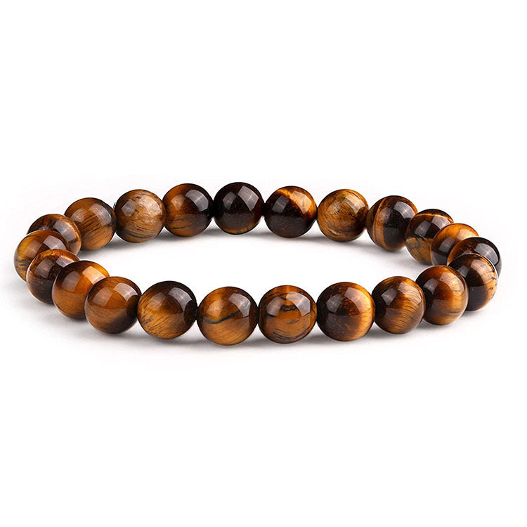 European and American Fashion New White Turquoise Tiger Eye Bracelet8mm Buddha Beads Lotus Pendant Bracelet Necklace Factory Direct Sale