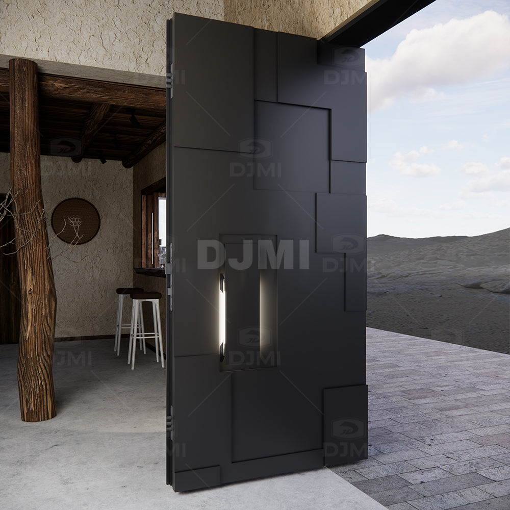 UK Style Portes Pour Maisons Modern Security Pivot Door Modern Exterior Expensive Doors for Houses Exterior Front Entry Doors