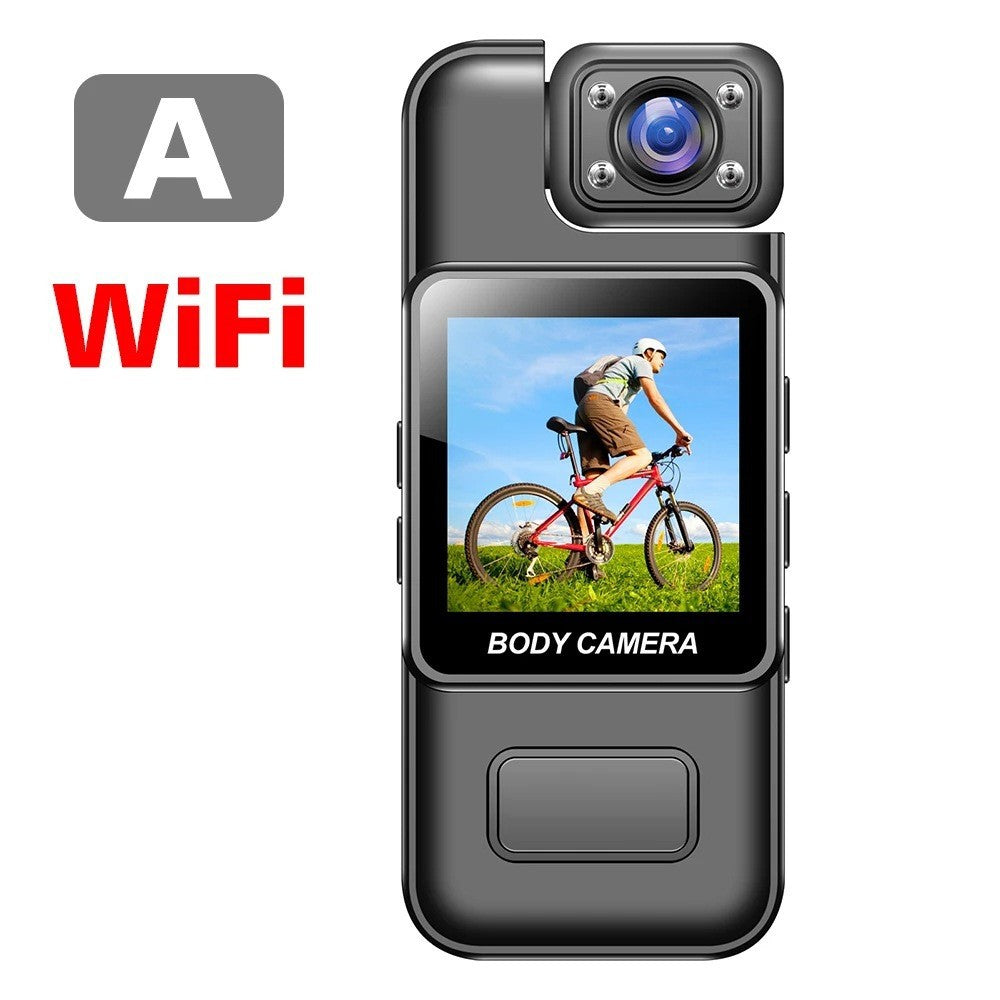 4K Handheld Pocket Camera Portable Recorder Clip Camera HD Infrared Night Vision Recorder