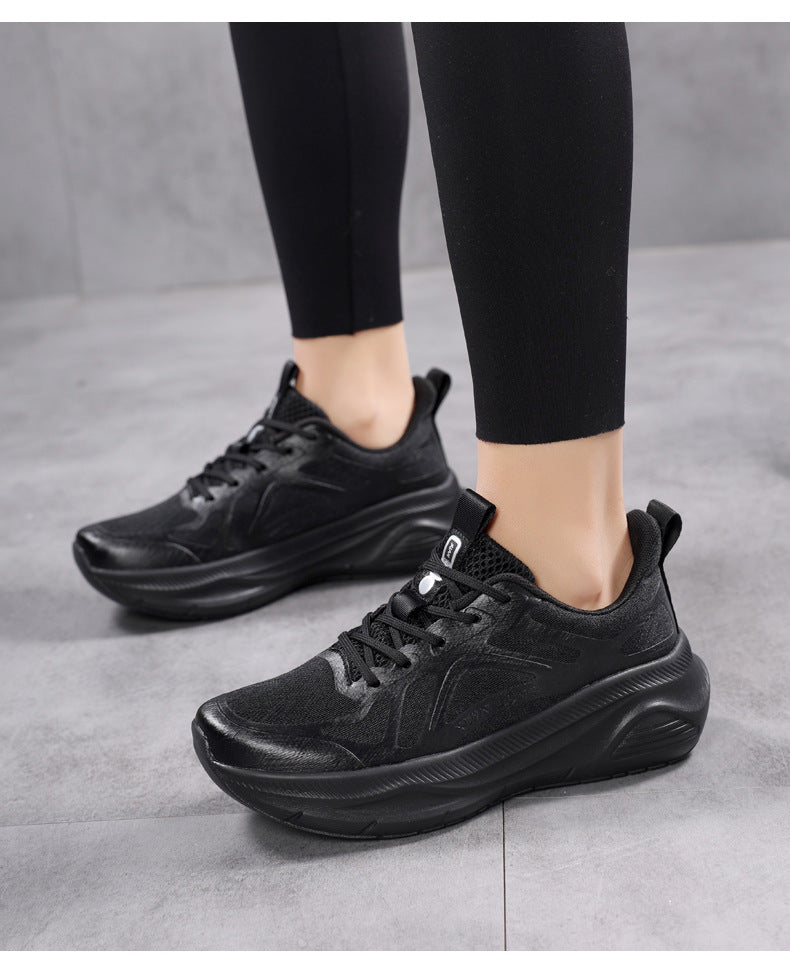 Professional Running Shoes for Men and Women, Spring and Summer New Soft Sole, Lightweight, Shock Absorption, Breathable, Jump Rope, Non-Slip, Marathon Walking Shoes