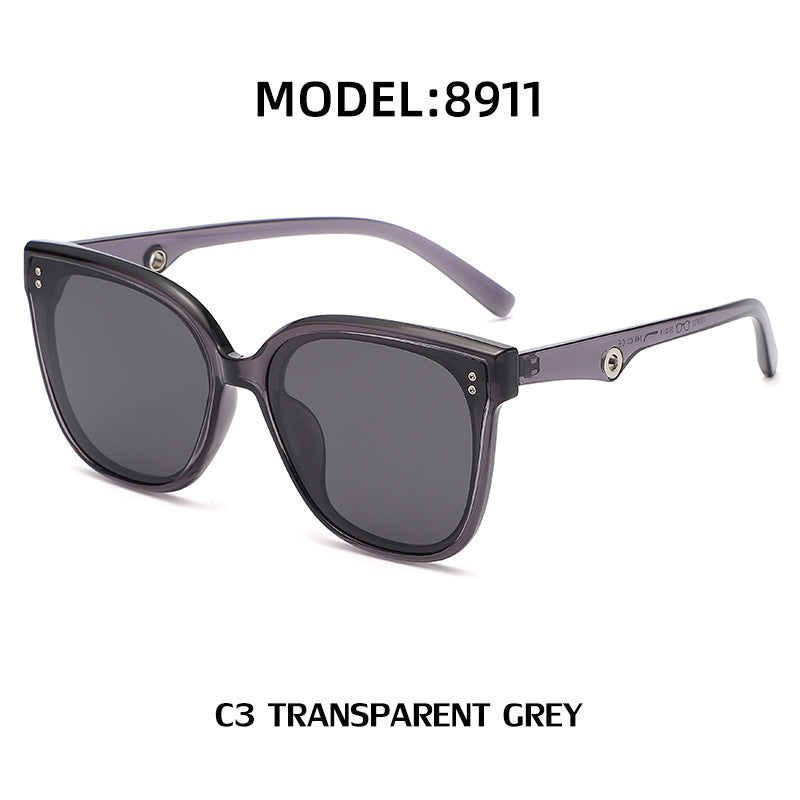 gm Same Style Korean Fashion TR90Polarized Sunglasses for Men and Women Anti-glare Square Frame Sunglasses Wholesale