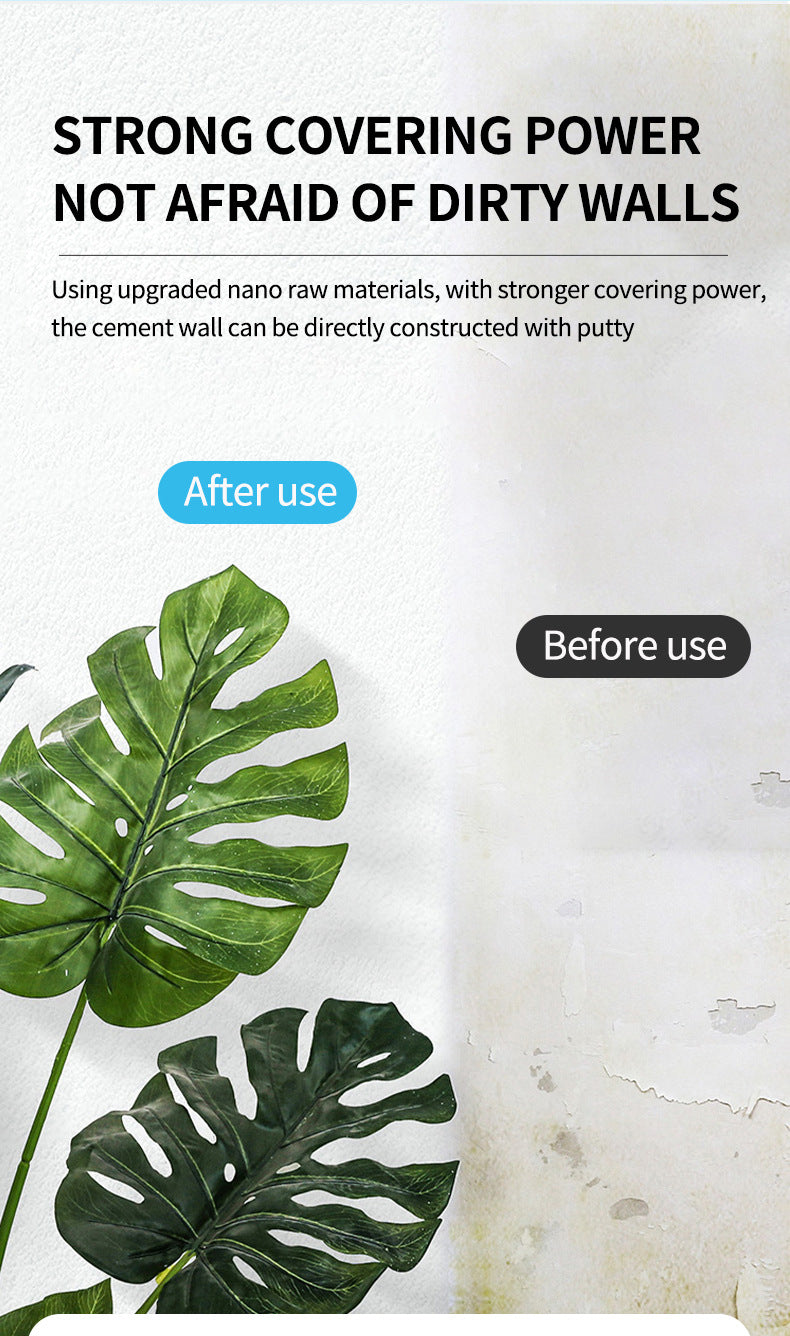 Wall Small Roller Brush Paint Cocoa Roller Dirty Graffiti Renovation Color Change Latex Paint Portable Water-Based Interior Wall Paint