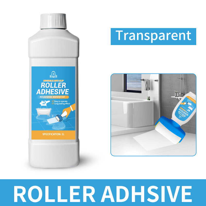 Home Floor Anti-Slip Bathroom Shower Room Glass Tile Floor Tile Marble Liquid Gel Paste Mildew Proof