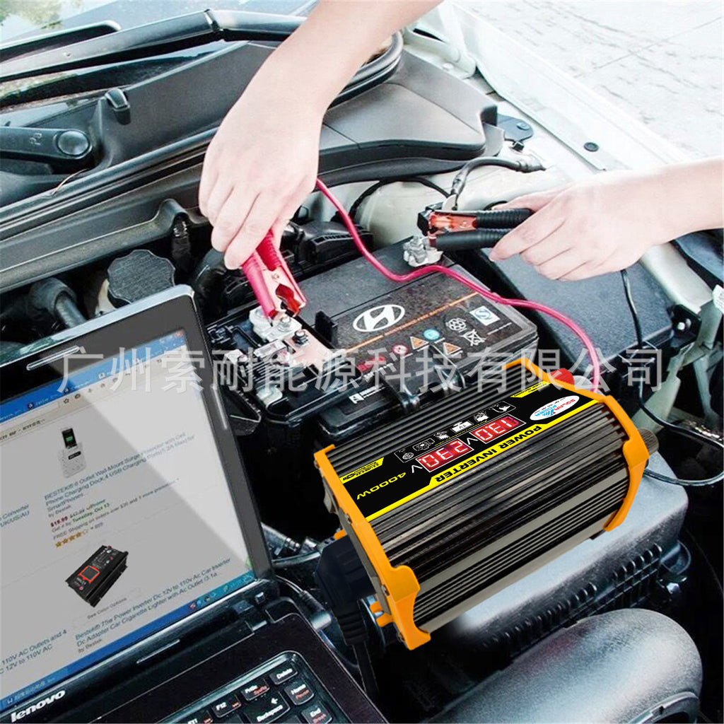 Legend Second Generation Car Inverter300W 12V Turn220V/110V With voltage display inverter