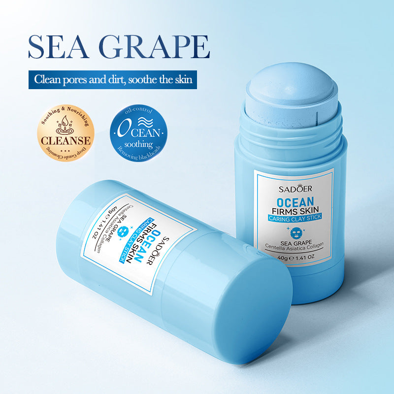 Marine Care Mud Mask Stick40g Cleansing and Firming Facial Mud Mask Foreign Trade Skin Care Products Wholesale