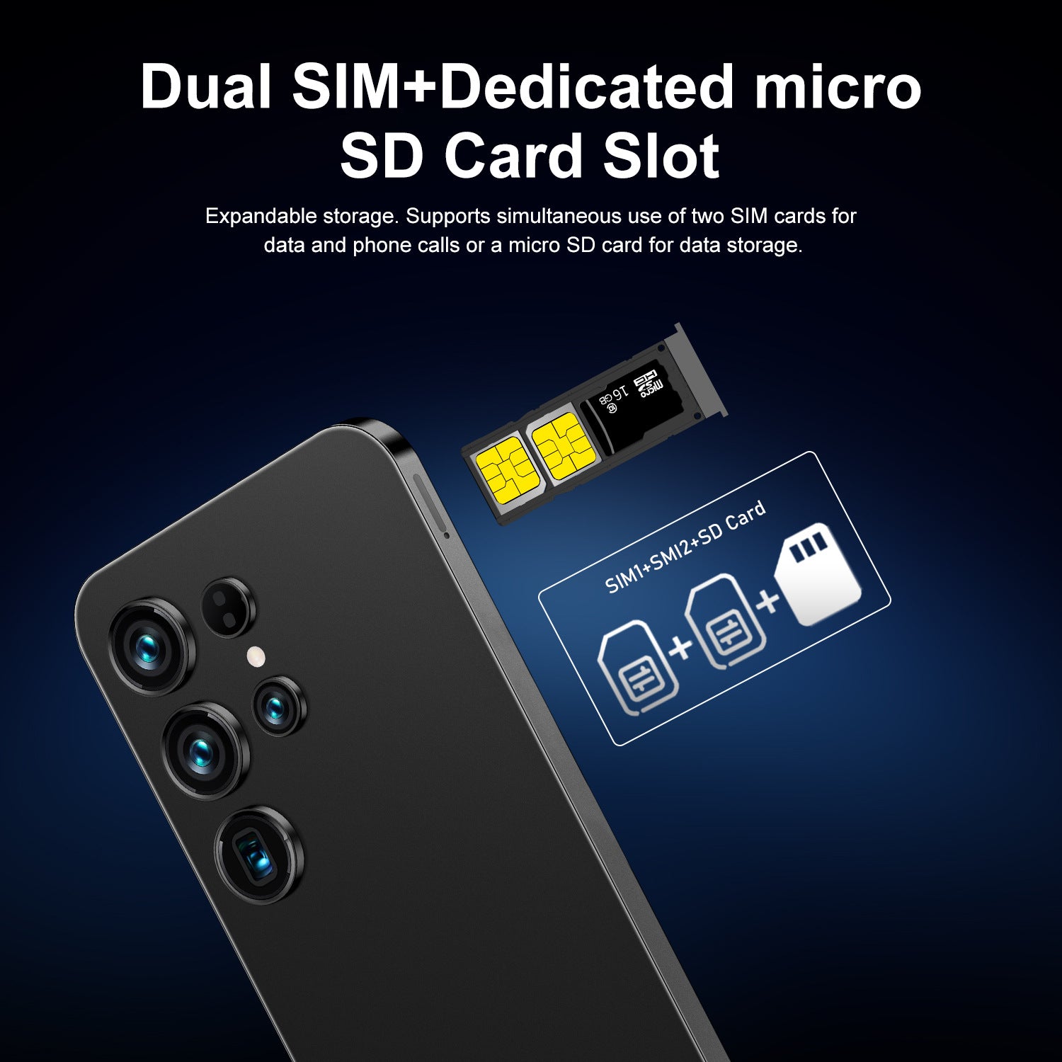 Popular S26 Ultra Android Intelligence5G Mobile Phone16+1T Large Memory Source Factory Available