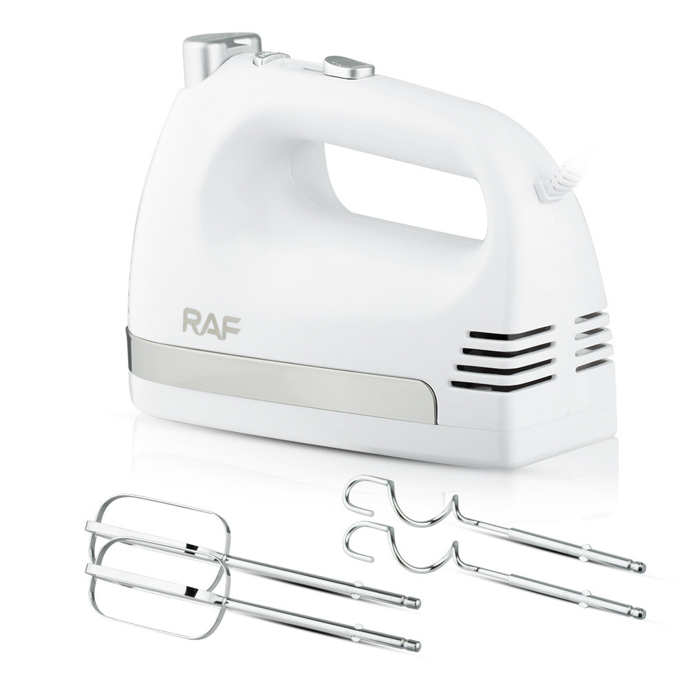 RAF European Standard Colorful Boxed Handheld Electric Egg Beater Cream Mixer R.6658