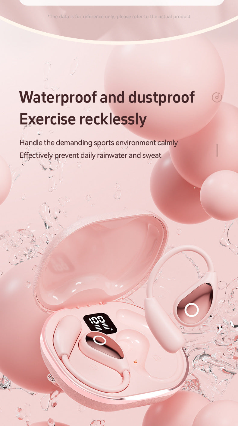 New M95Creative Electroplating OWS Bluetooth earphones non-in-ear over-ear high appearance value long battery life wireless earphones