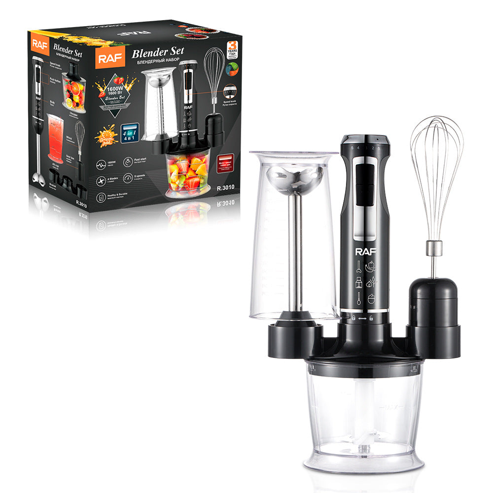 RAF EU Standard Multifunctional Kitchen Handheld Cooking Stick Baby Food Electric Stirring Stick Cooking Machine Juicing and Chopping