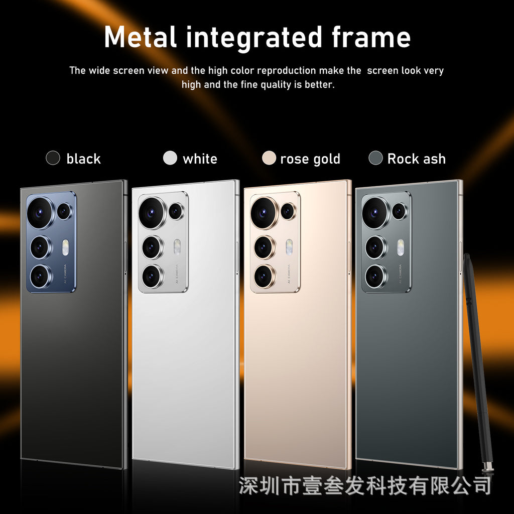 New S25 Ultra Smartphone12+512 High-end7.3Inch Large Screen Factory5G Mobile Phone