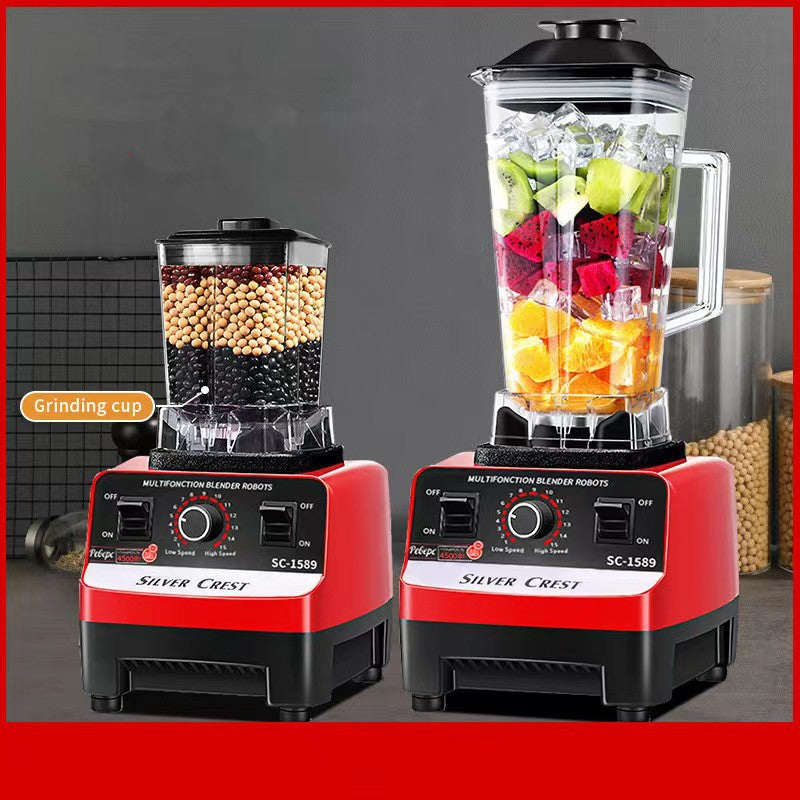 6in1blender Commercial Stainless Steel Blender Household Pure Copper Meat Grinder Ice Crusher Juicer Multi-Function