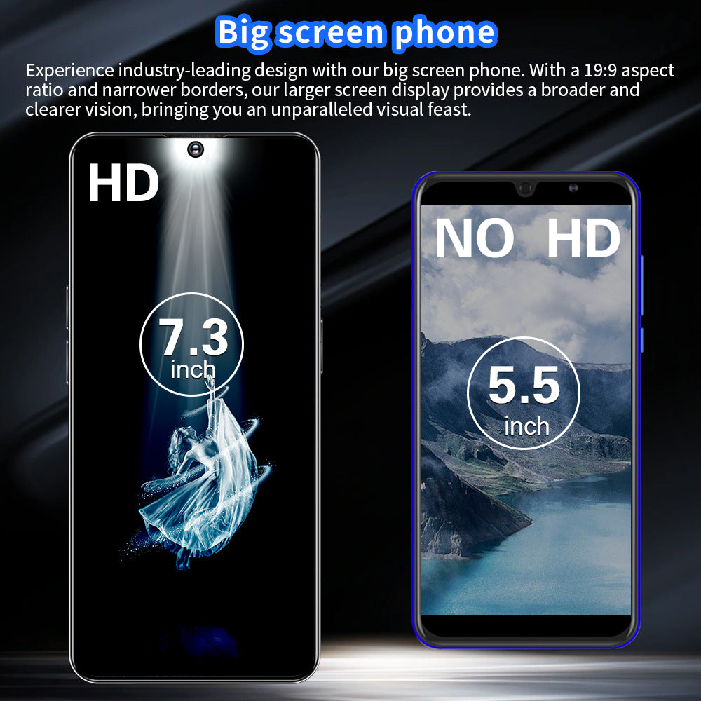 New C20 Pro 7.3Large Screen16+1T Smartphone Direct Sales from Manufacturer(Popular)